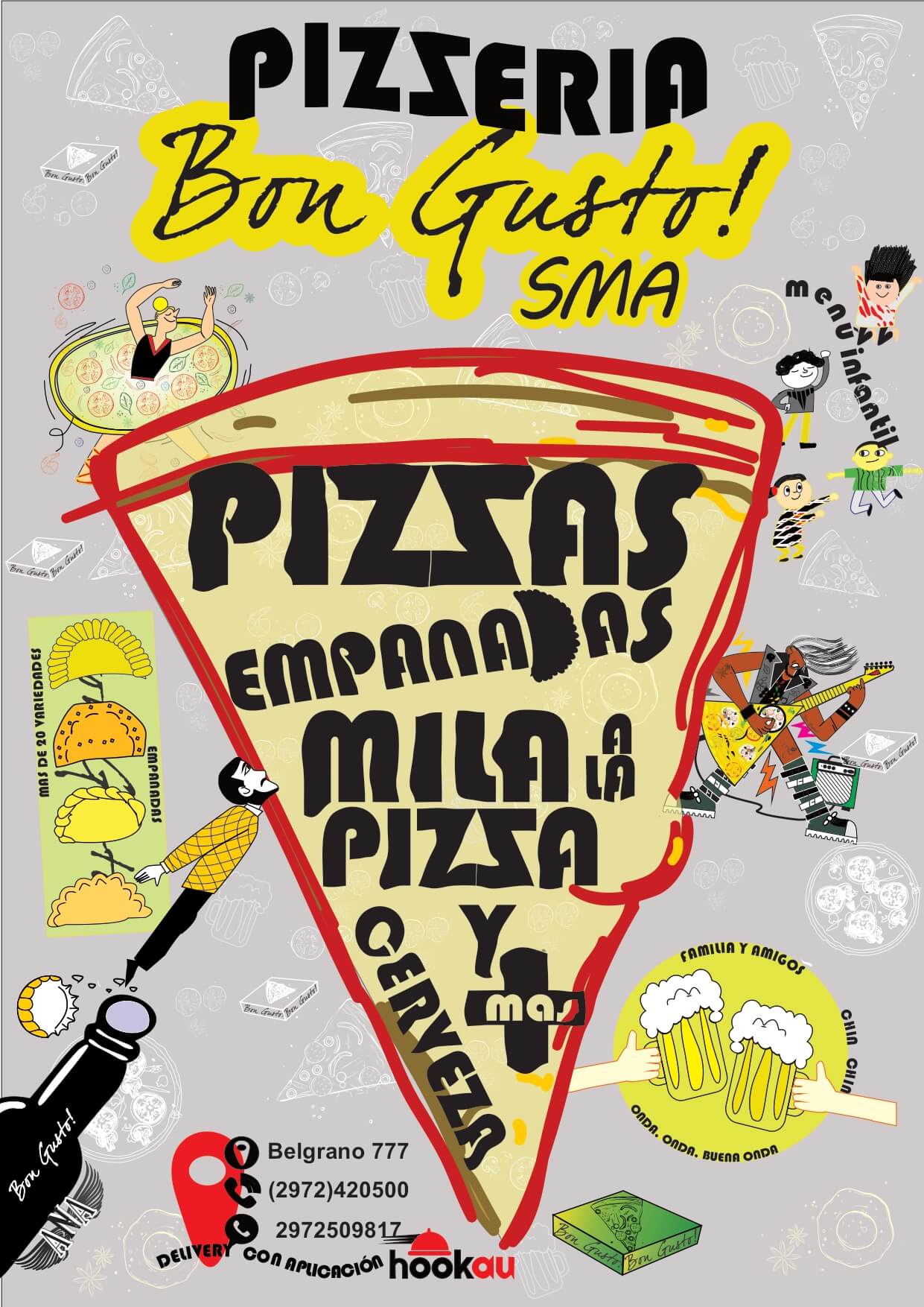 pizzeria san martin de los andes bon gusto