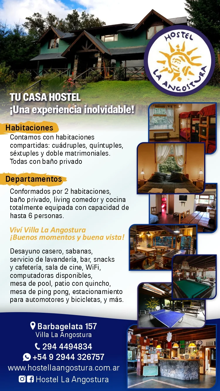 hostel international villa la angostura